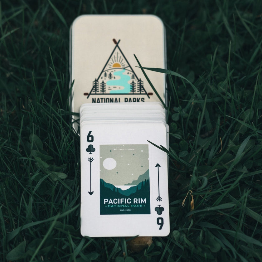 Canada National Parks Waterproof Playing Cards, Canada Parks