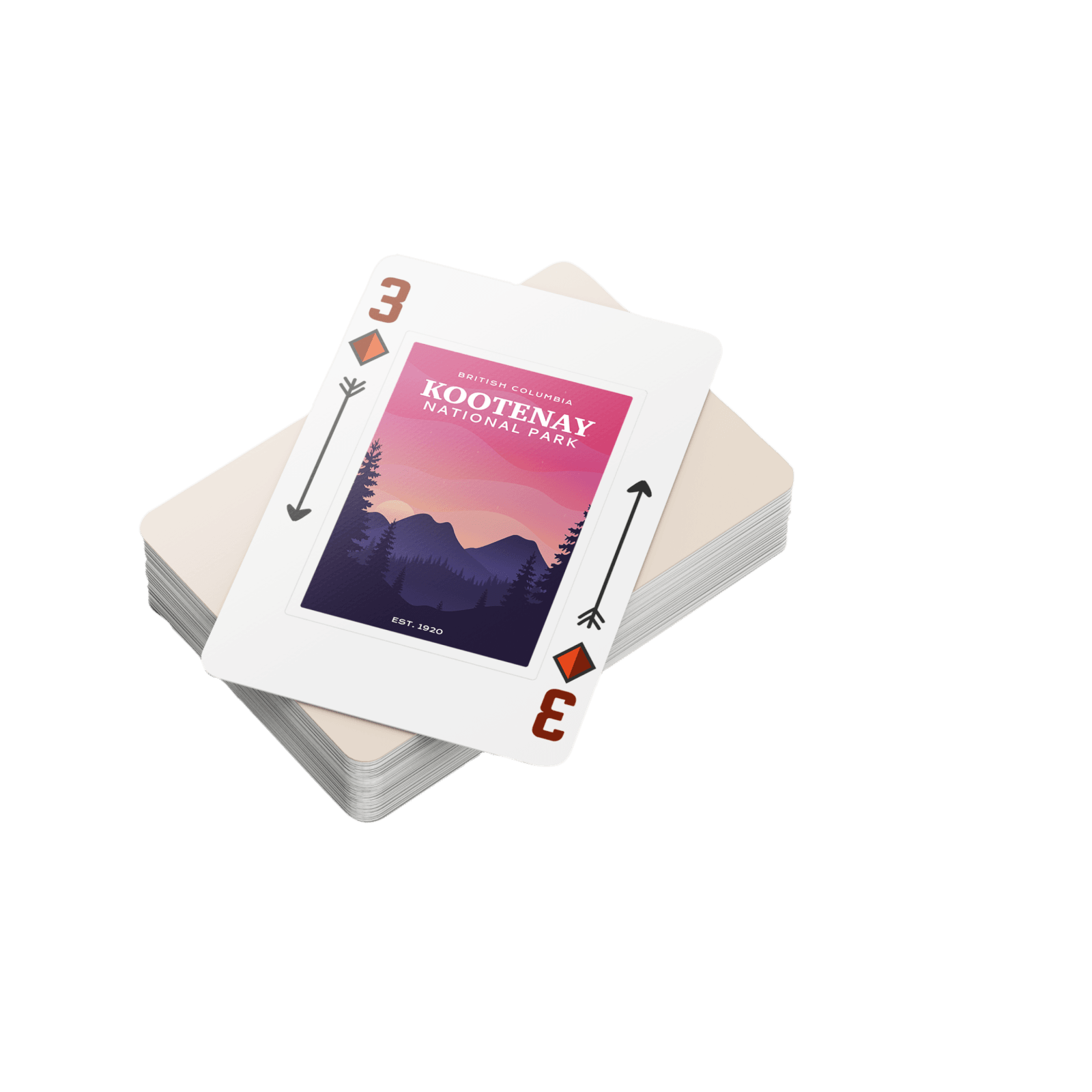 Canada National Parks Waterproof Playing Cards, Canada Parks