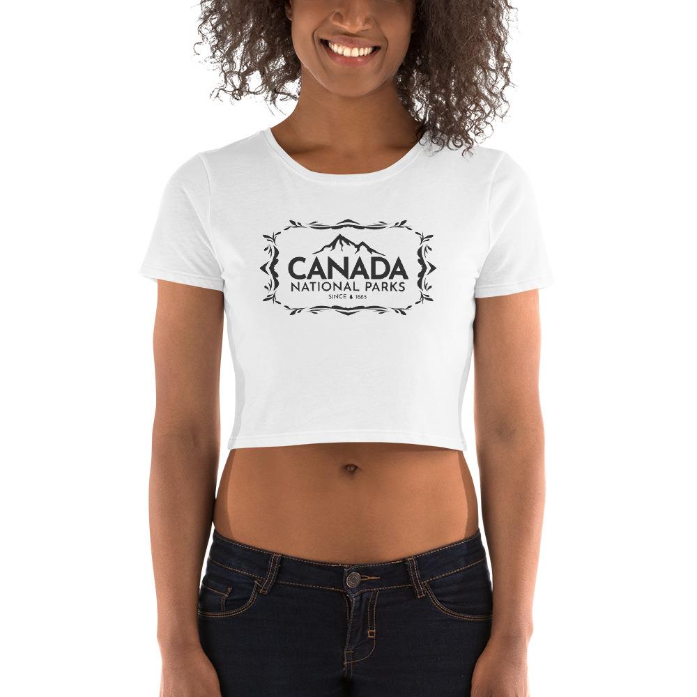 Canada National Parks Women’s Crop Top, Canada Parks