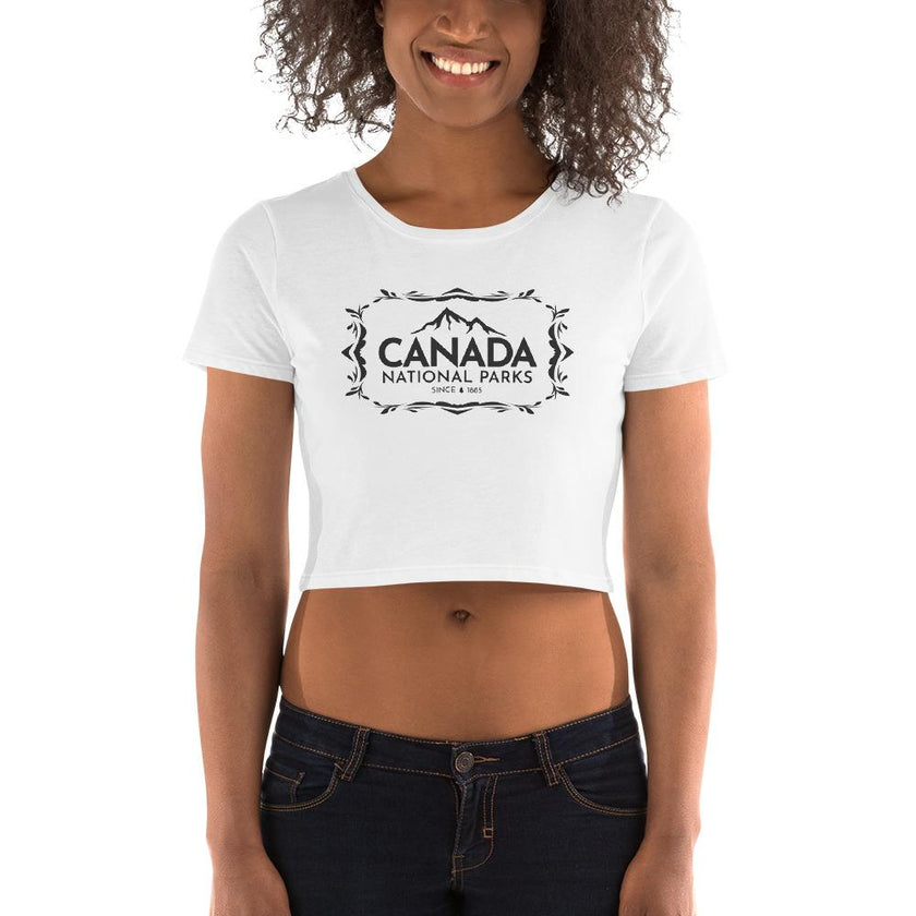 Canada National Parks Women’s Crop Top, Canada Parks