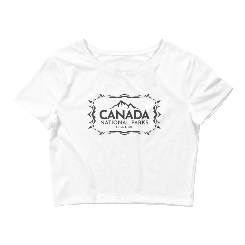 Canada National Parks Women’s Crop Top, Canada Parks