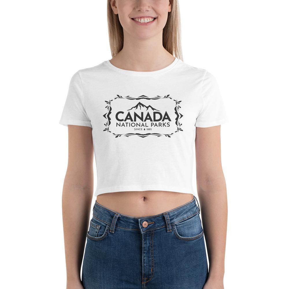 Canada National Parks Women’s Crop Top, Canada Parks