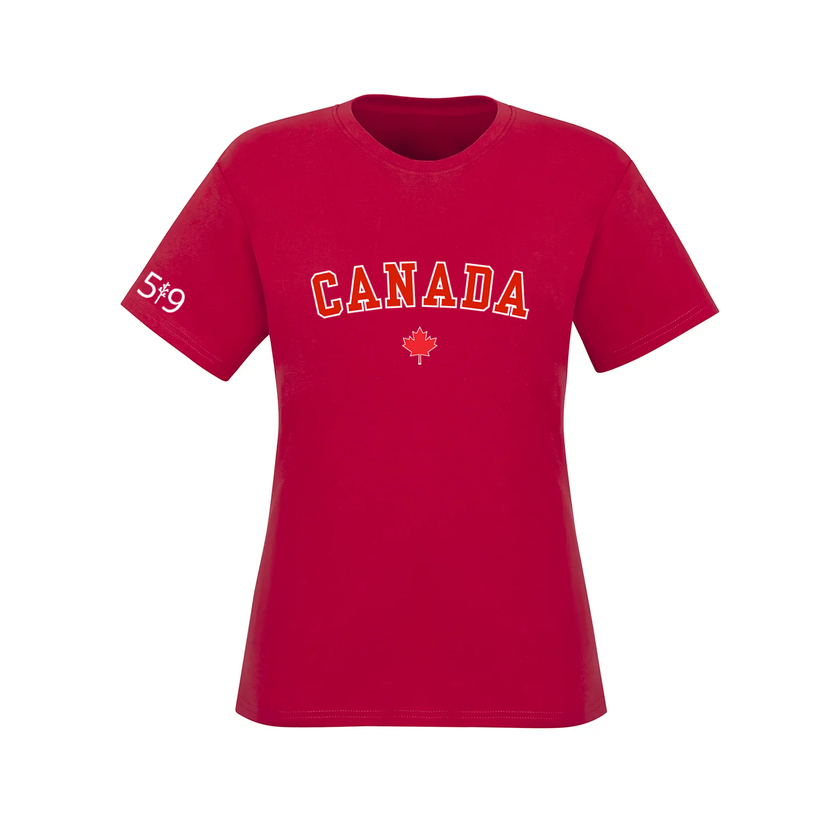 CANADA VARSITY TEE (WOMENS)