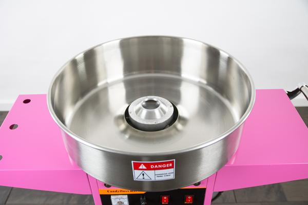 Canadian Flosser Cotton Candy Machine with Cart (Pink)