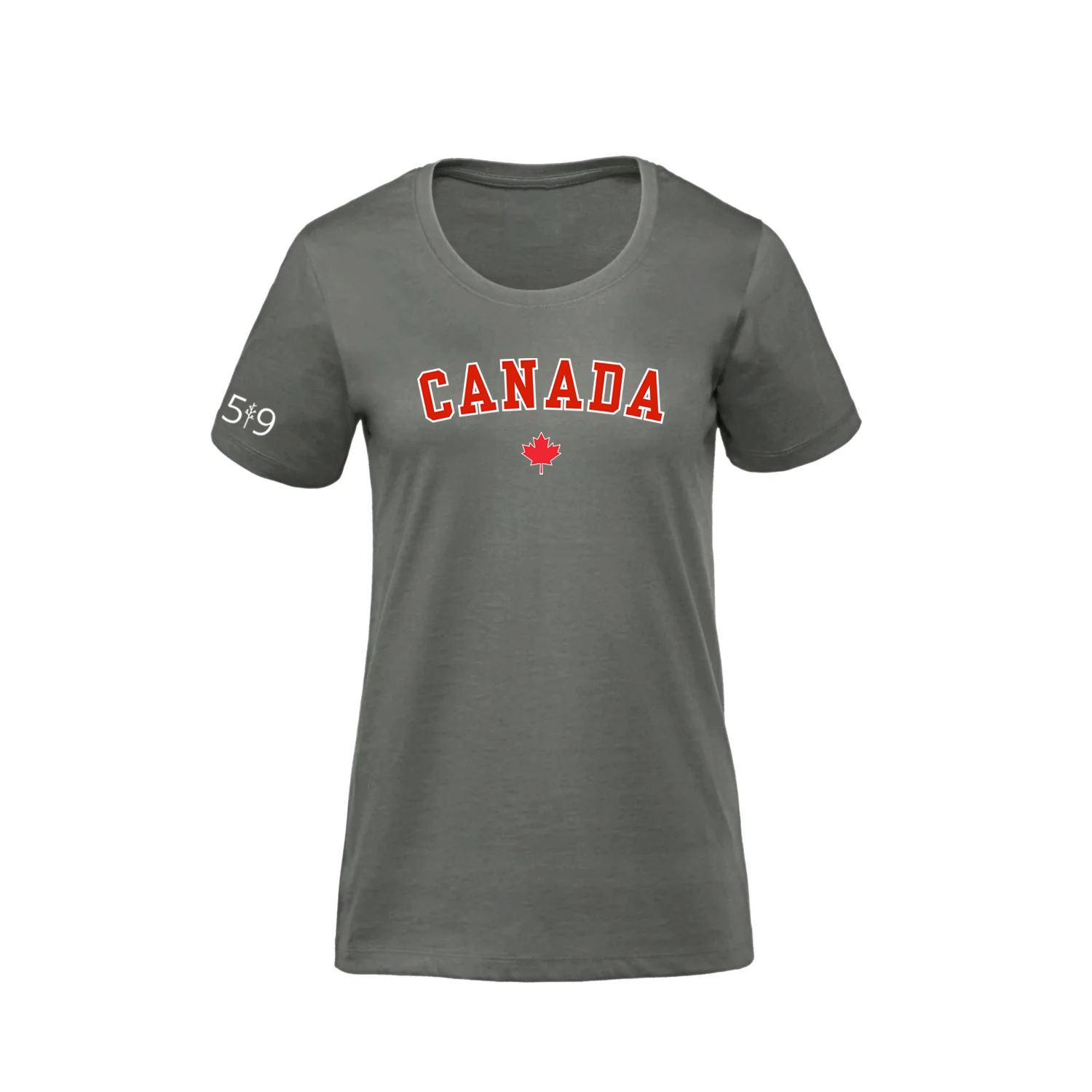 CANADA VARSITY PREMIUM TEE (WOMENS)