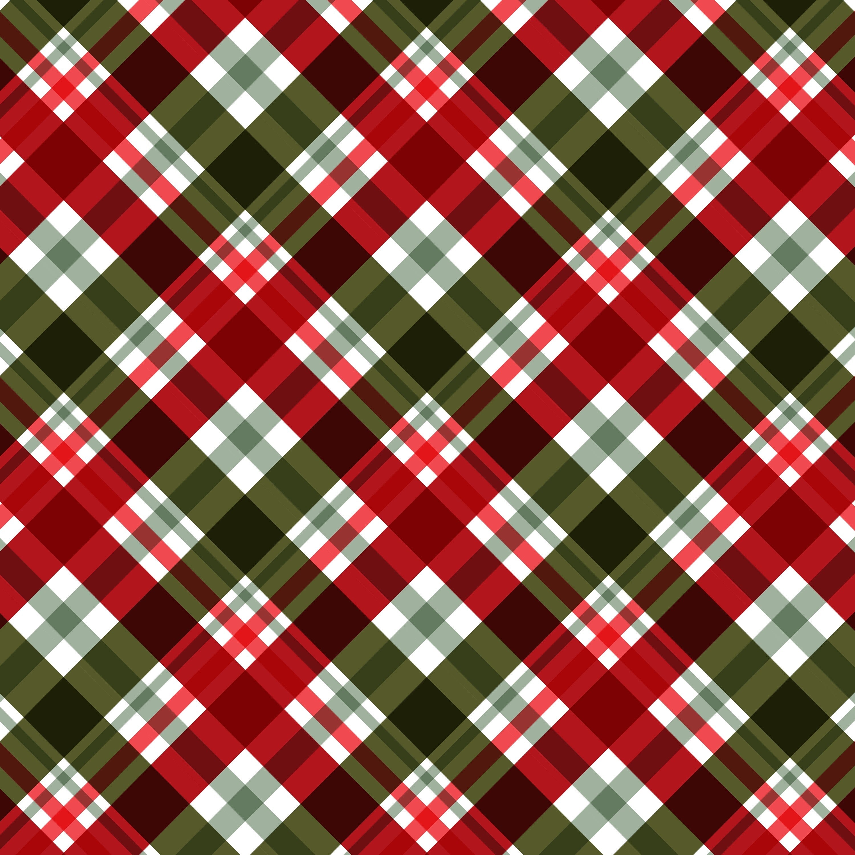 Christmas Cracker Kit- Christmas Plaid