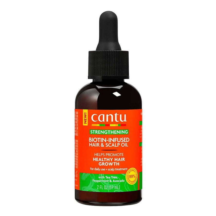 CANTU BIOTIN INFUSED HAIR & SCALP STRENGTHENING OIL 2OZ