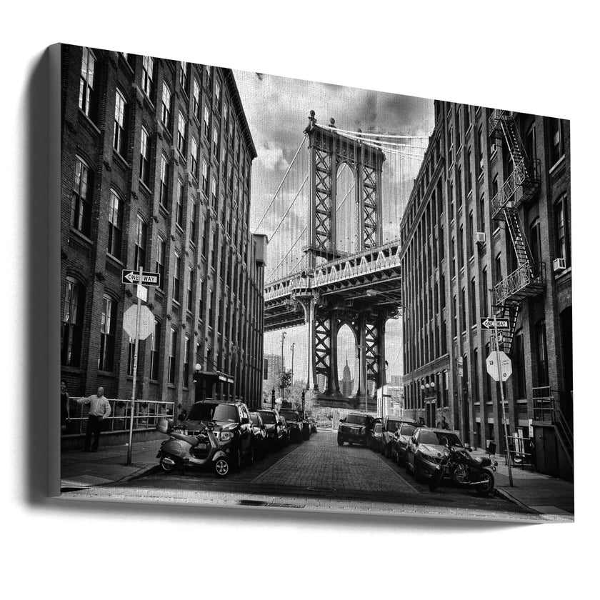 In America, le pont de Brooklyn.