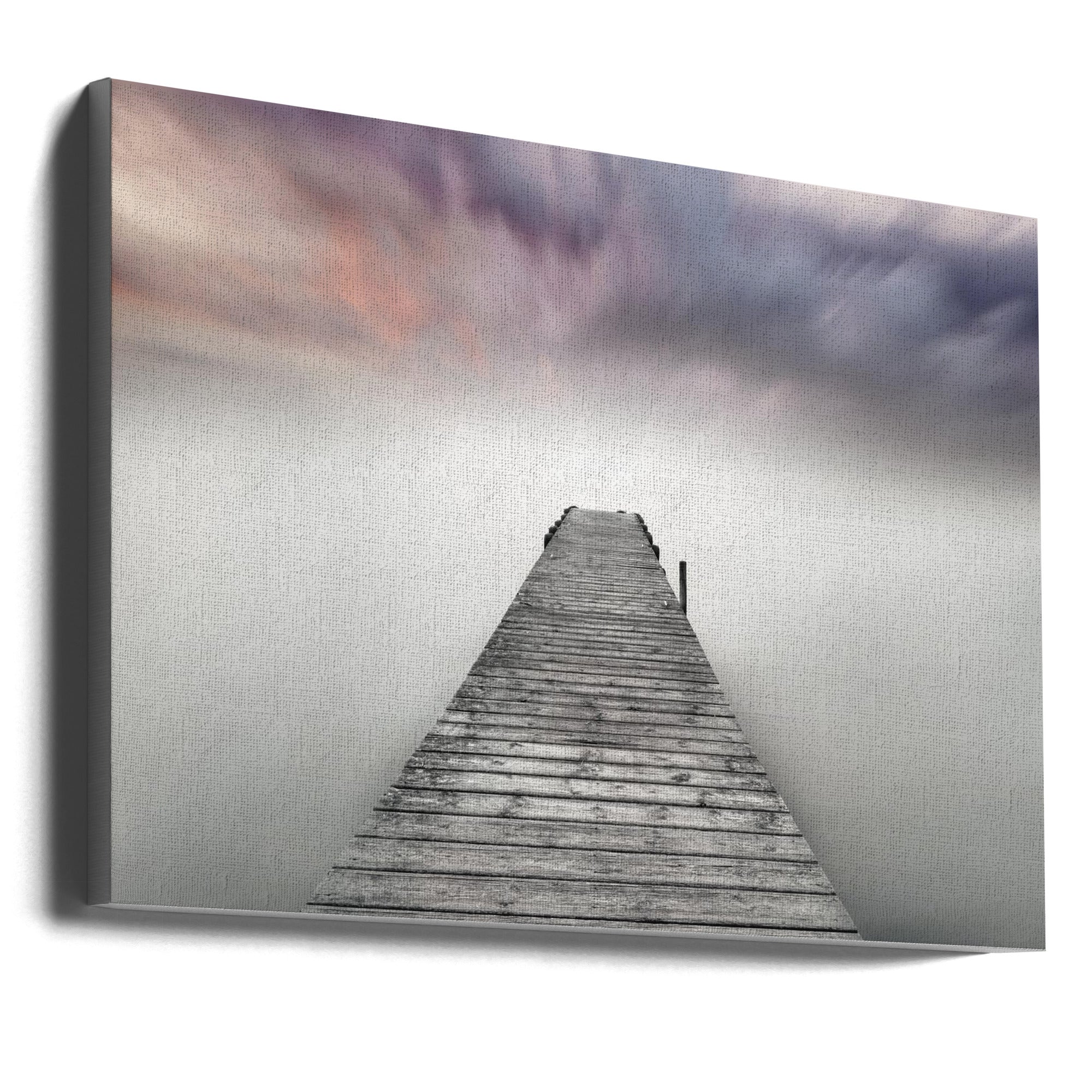 Quay Pier in Fog