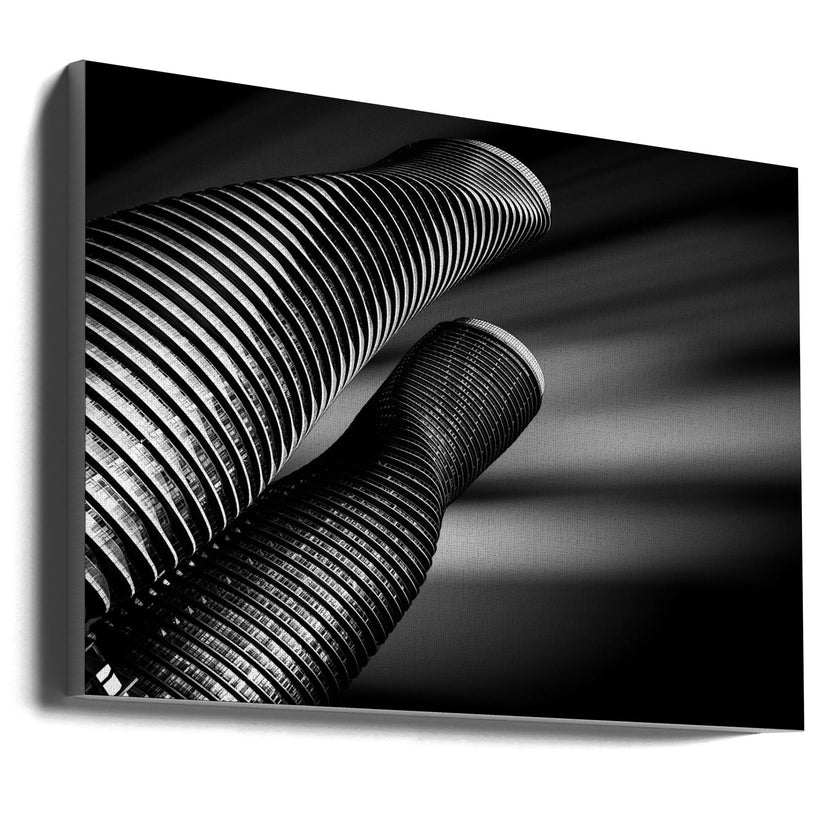 Wall art Twisted Towers