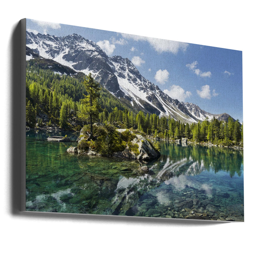 Art mural Lac Green Mountain