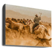 Peinture murale : Chevaux sauvages (aussi appelés Yılkı Atları)