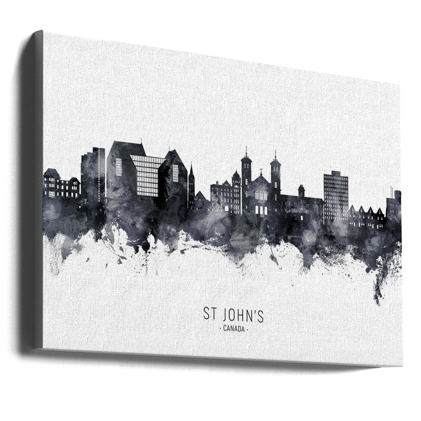 Wall art St John's Canada Skyline