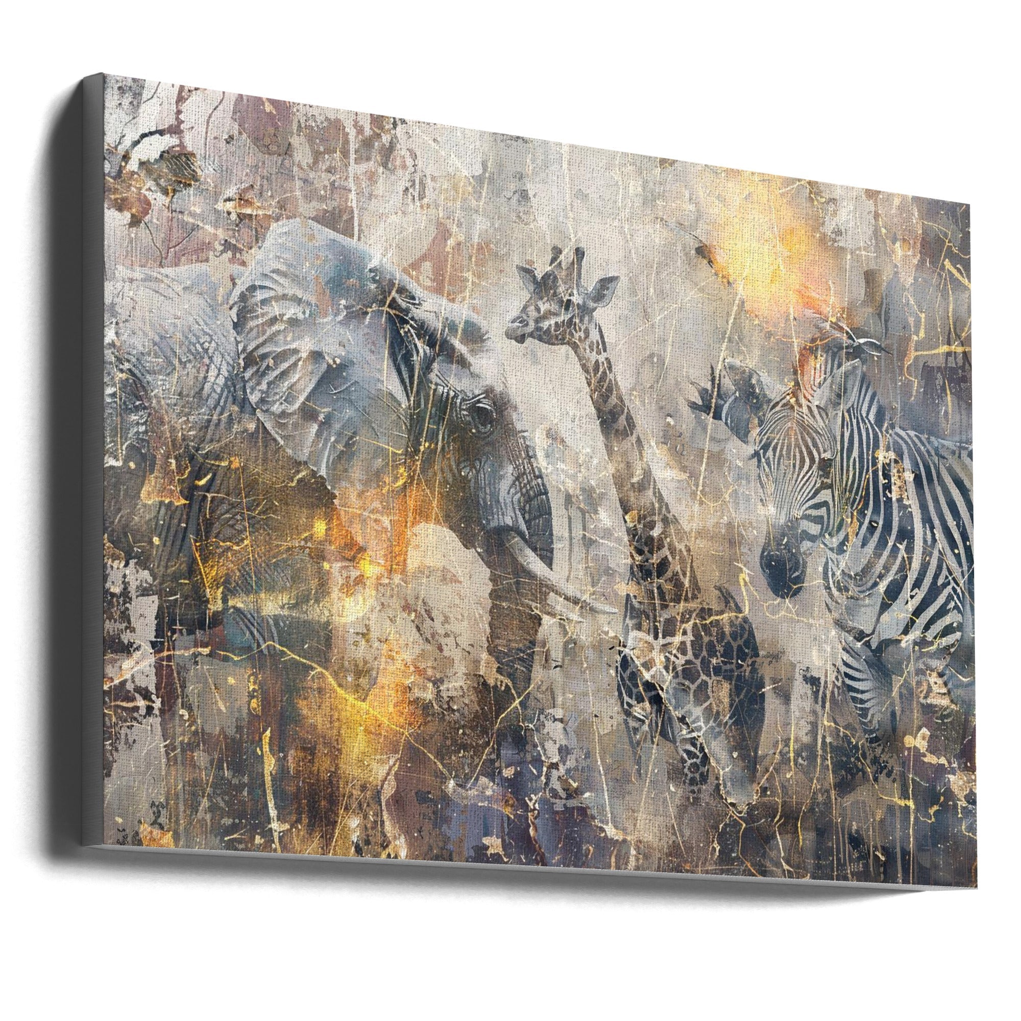 Illustration murale Art africain Wallart 114