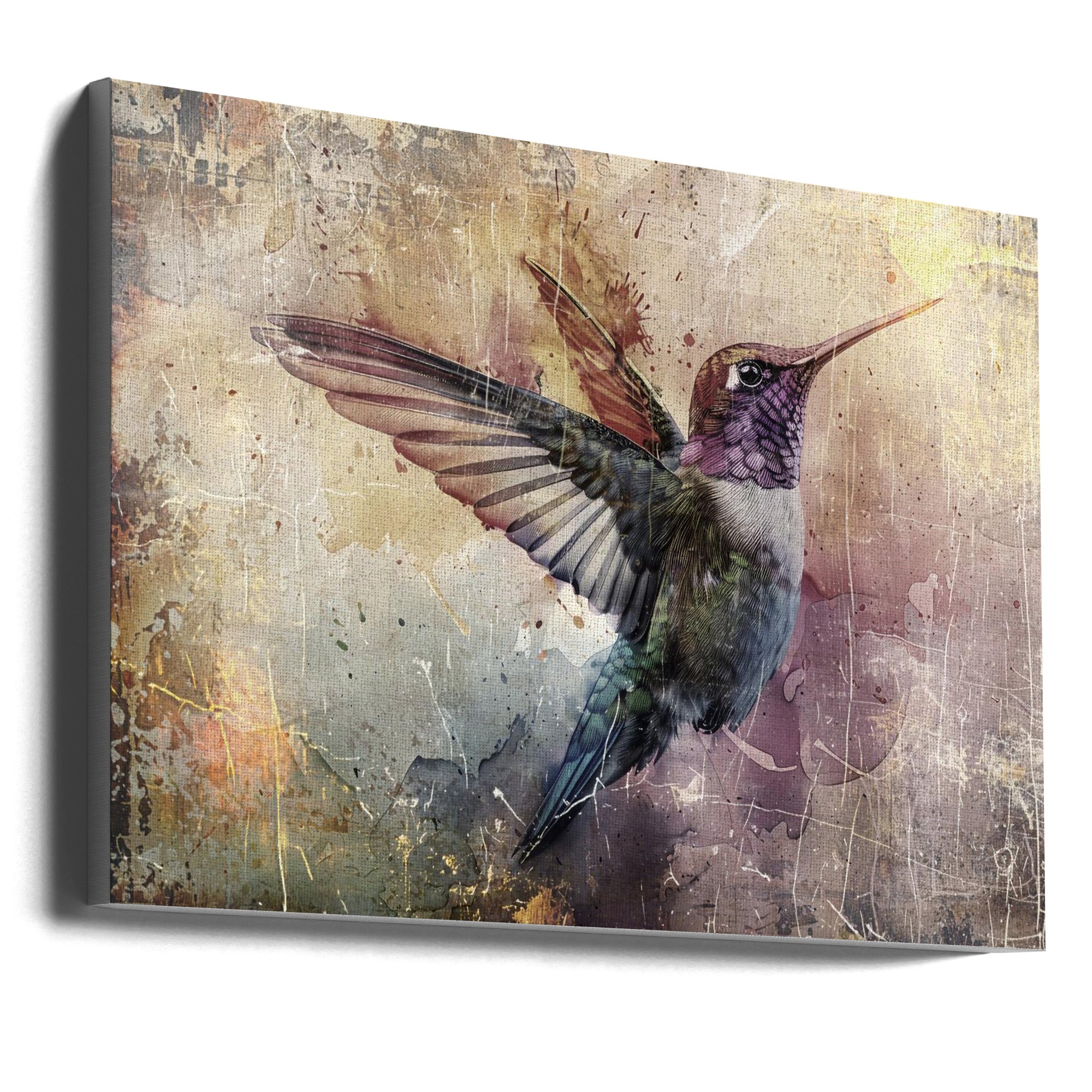 Illustration murale Oiseaux Animaux Art Vintage Wallart 11