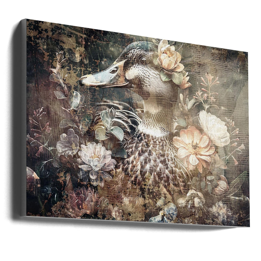 Illustration murale, art animal, art vintage, illustration murale 06.