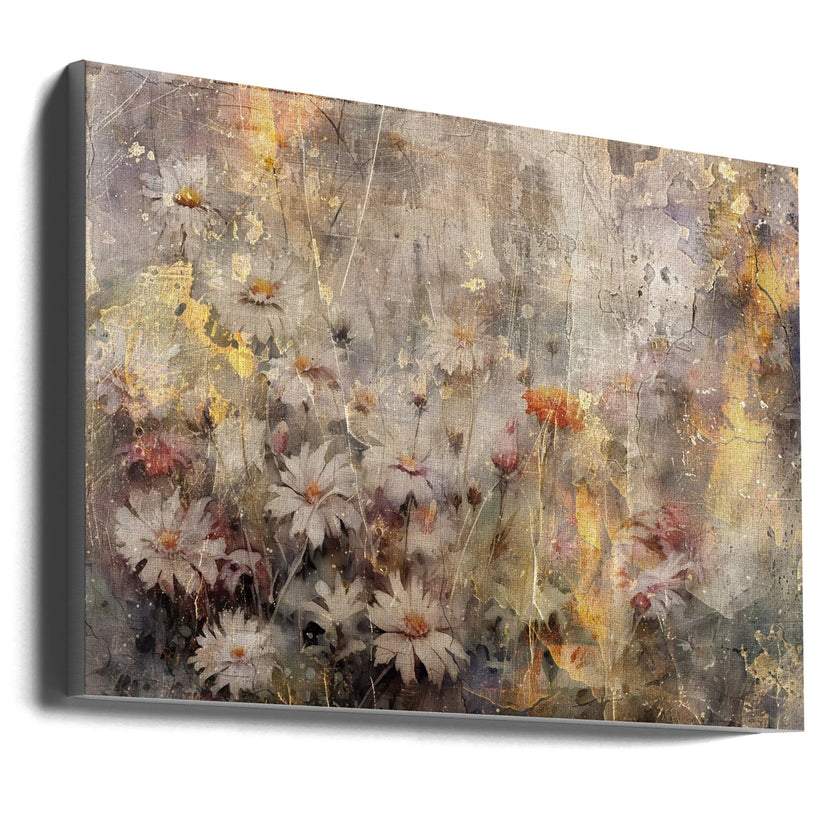 Illustration murale Fleur Art floral Illustration murale 010