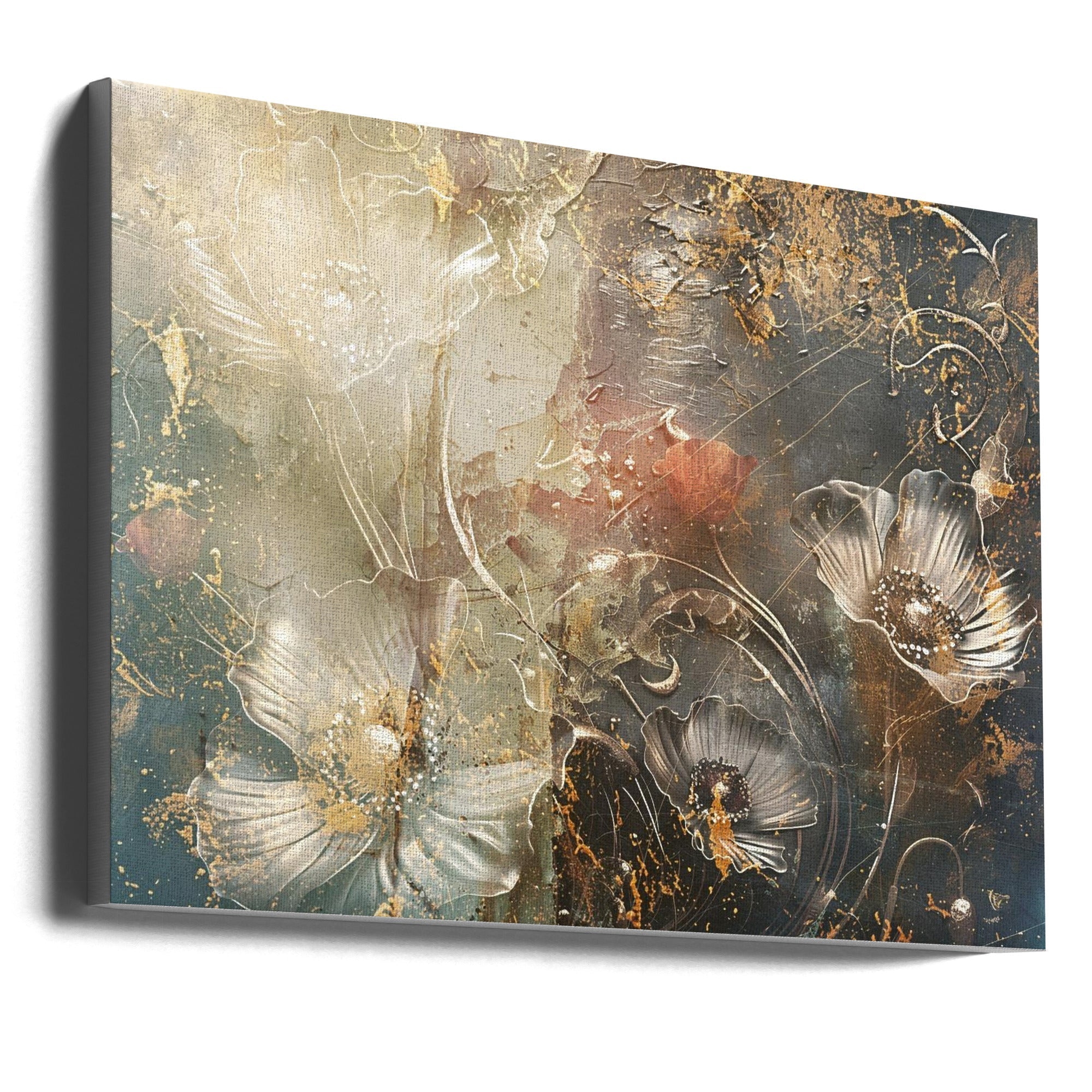 Illustration murale Fleur Art floral Illustration murale 042