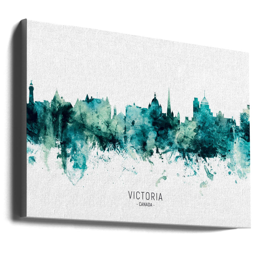 Wall art Victoria Canada Skyline