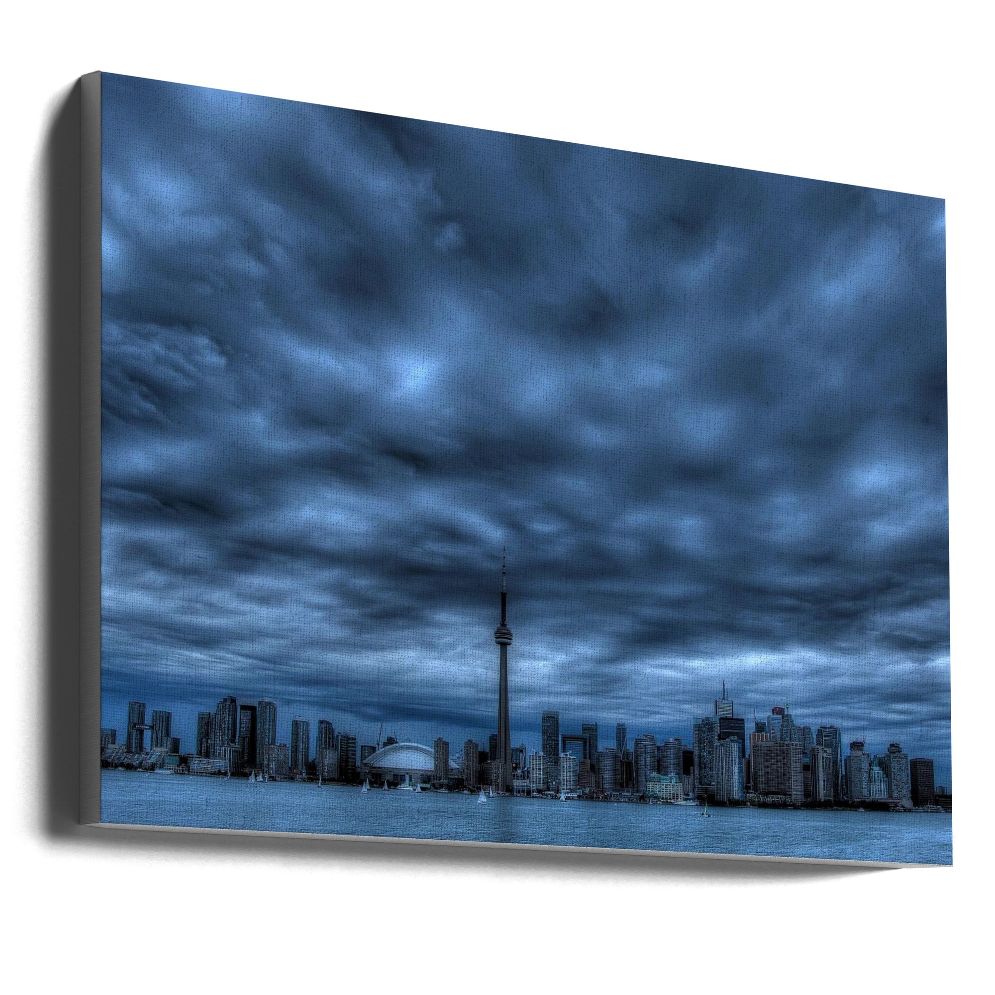 Wall art Toronto bleu