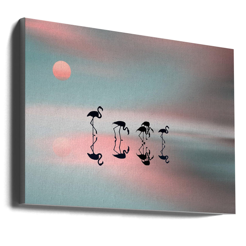 Flamants roses de Wal Art Family.