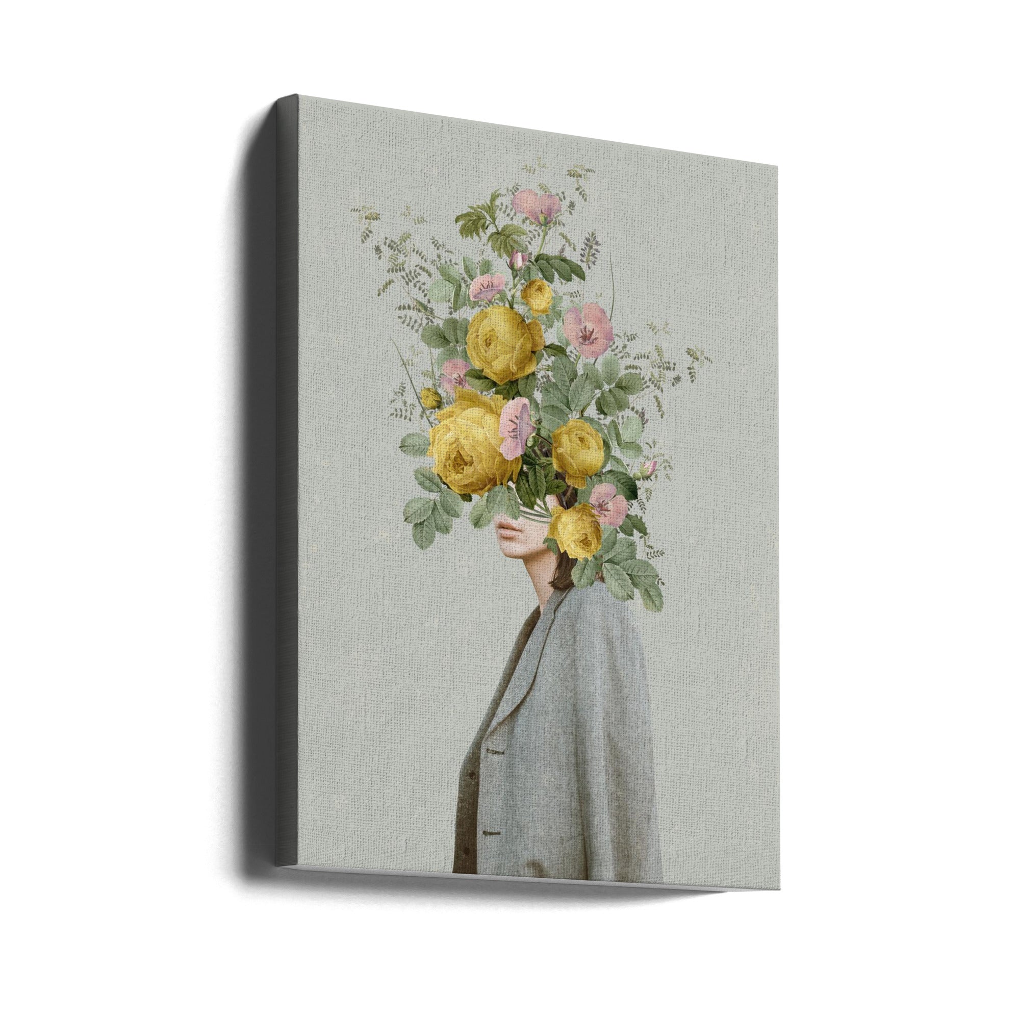 Décoration murale : Bouquet jaune