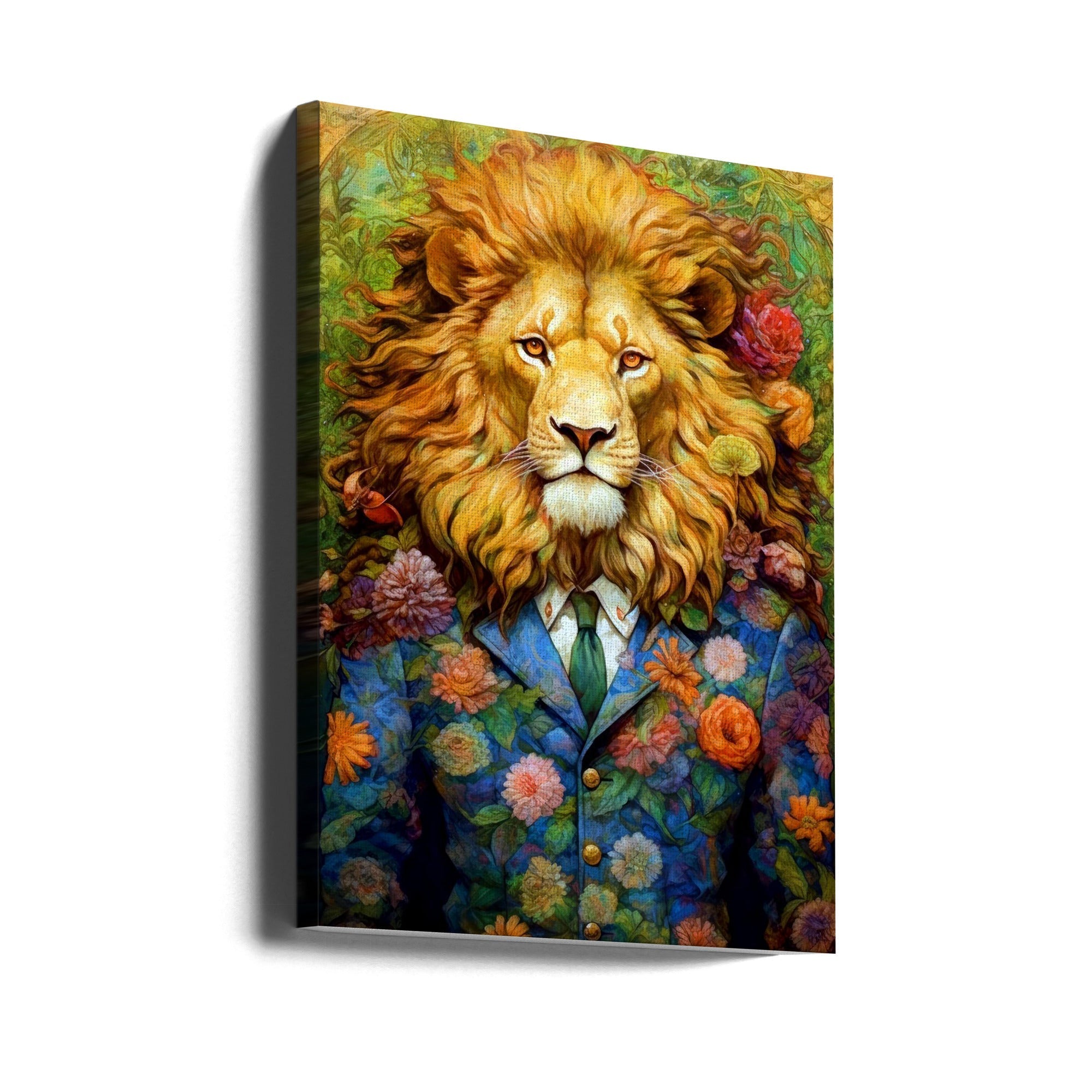 Art mural Lion art animal #lion