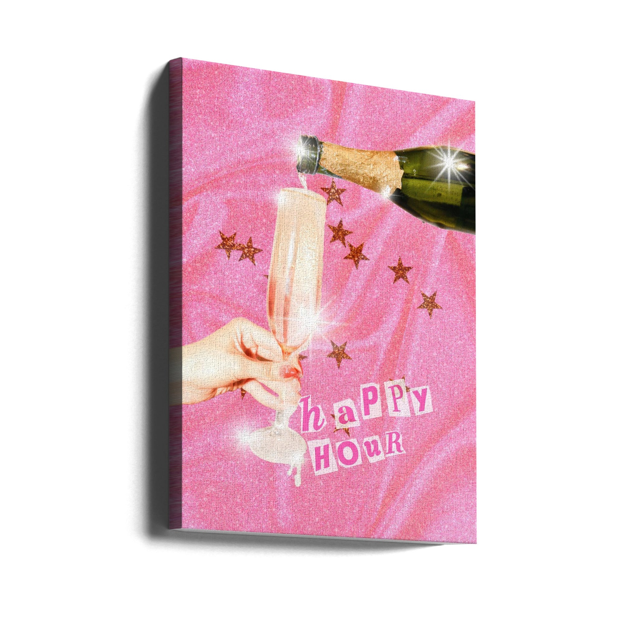 Wall art Bubbly Celebration (Wall art célébration pétillante)