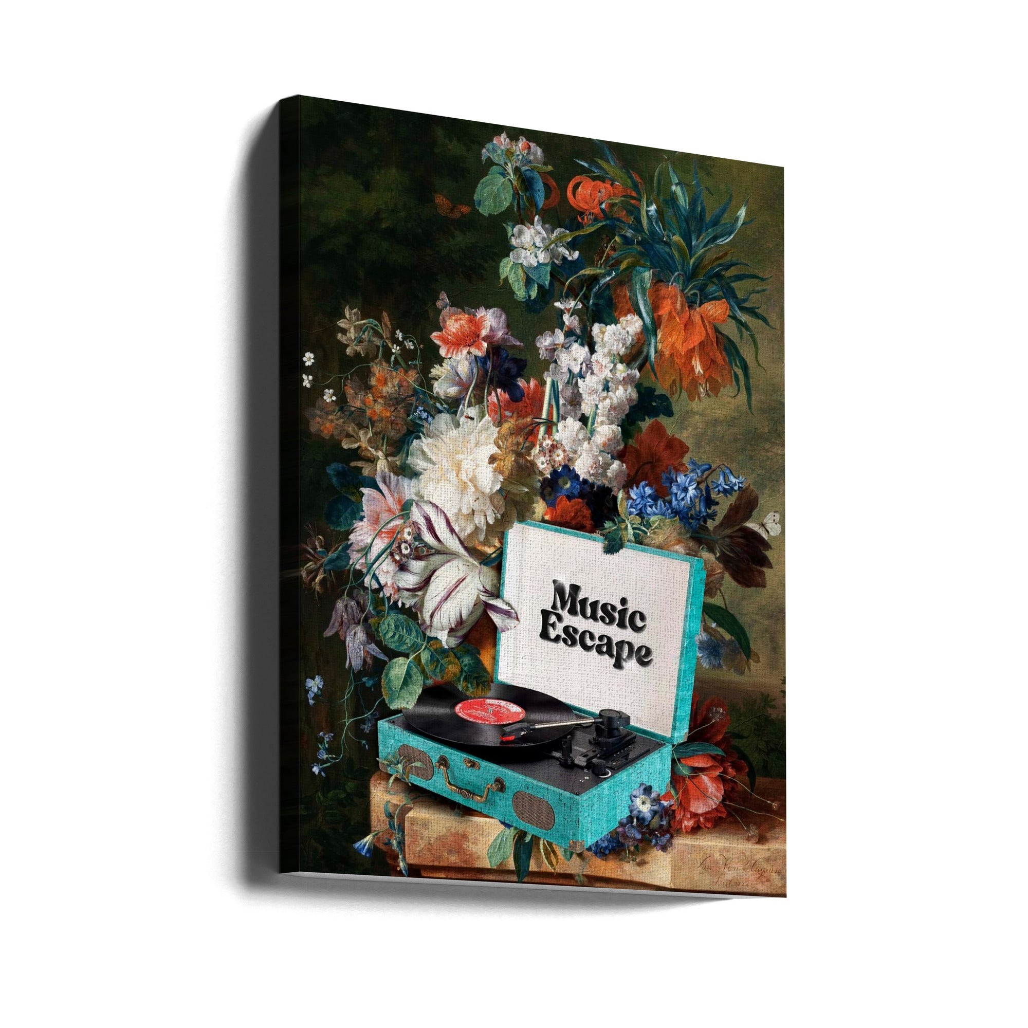 Wall art Music Escape Canvas Print