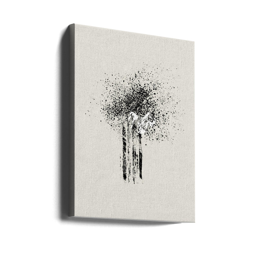 Wall art, éclaboussures de peinture #5