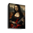 Impression sur toile de l'œuvre d'art murale Lisa Revamped