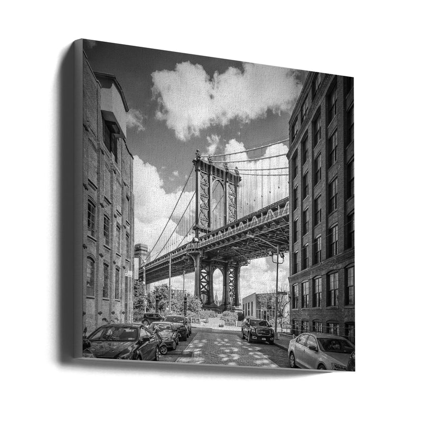 Wall art, NYC, pont de Manhattan