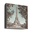 Wall art PARIS Eiffel Tower & River Seine | urban vintage style