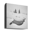 Wall art Frozen swamps