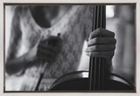 Wall art break for the cello