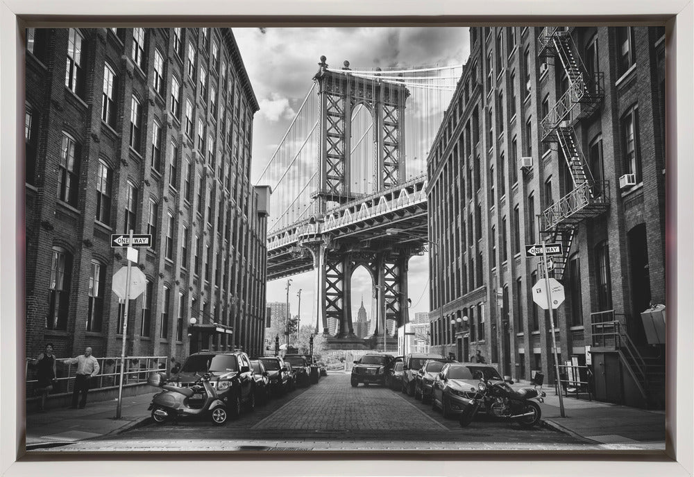 In America, le pont de Brooklyn.