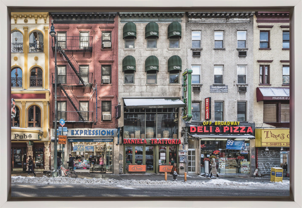 Art mural : Une froide journée à New York