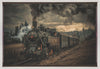 Wall Art Train de l'or (Gold digger train)