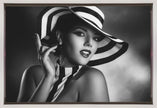 Art mural noir et blanc