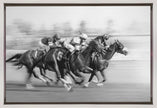 Peinture murale Course de chevaux @ Queen's Plate