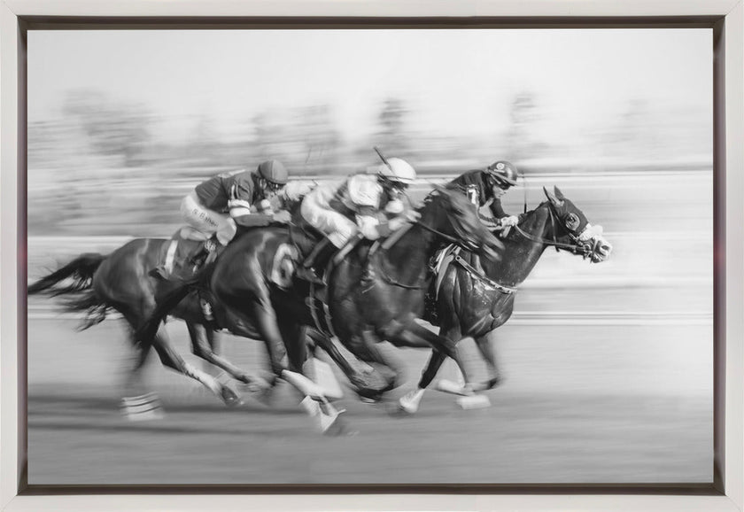 Peinture murale Course de chevaux @ Queen's Plate
