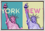 Wall art POP ART Statue of Liberty III