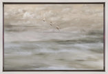 Wall art Swans over sea