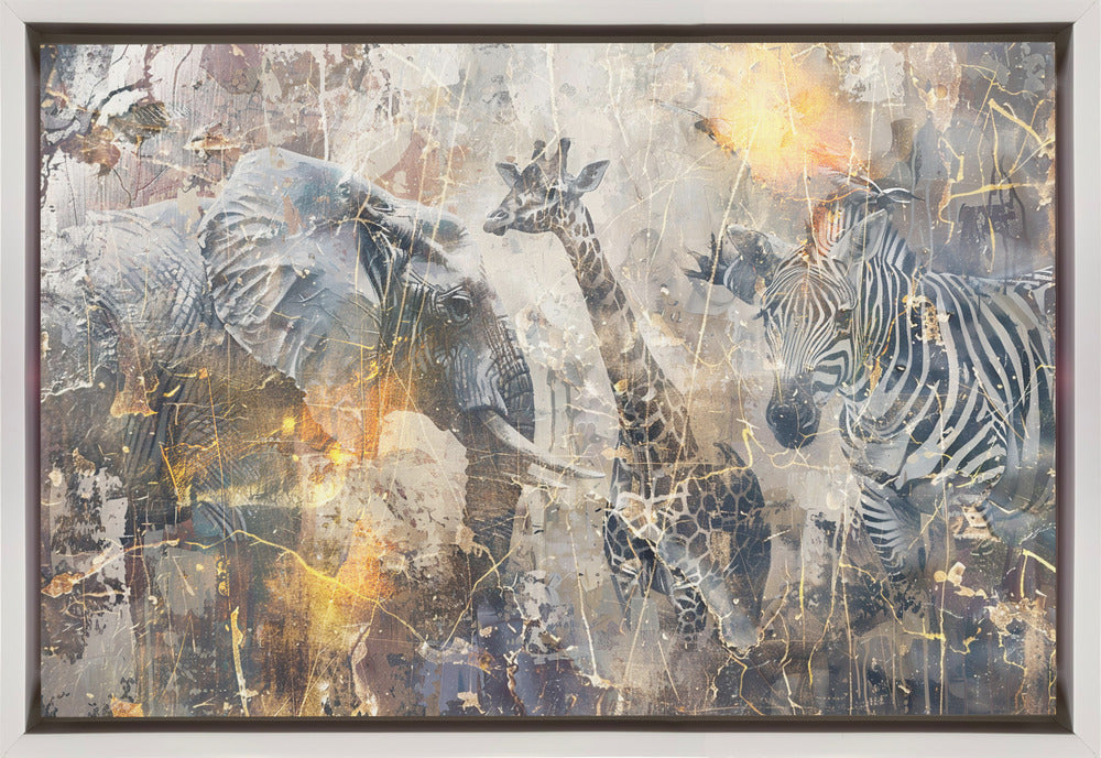 Illustration murale Art africain Wallart 114
