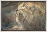Illustration murale Lion Animal Art Vintage Wallart 09