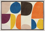 Wall art Bauhaus aux couleurs vives
