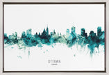 Wall art, Skyline d'Ottawa, Canada