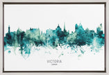 Wall art Victoria Canada Skyline