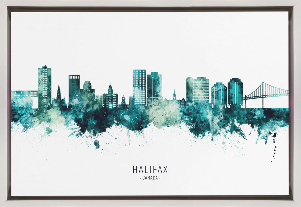 Wall art, Skyline de Halifax, Canada