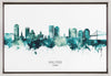 Wall art, Skyline de Halifax, Canada